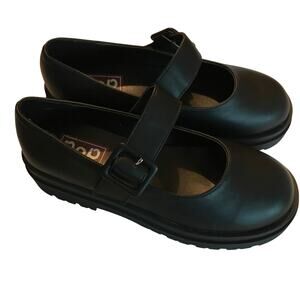 Pop Shoes Mary Jane Y2K Style Womens Preppy Chunky Heel Punk School Girl Goth 9M